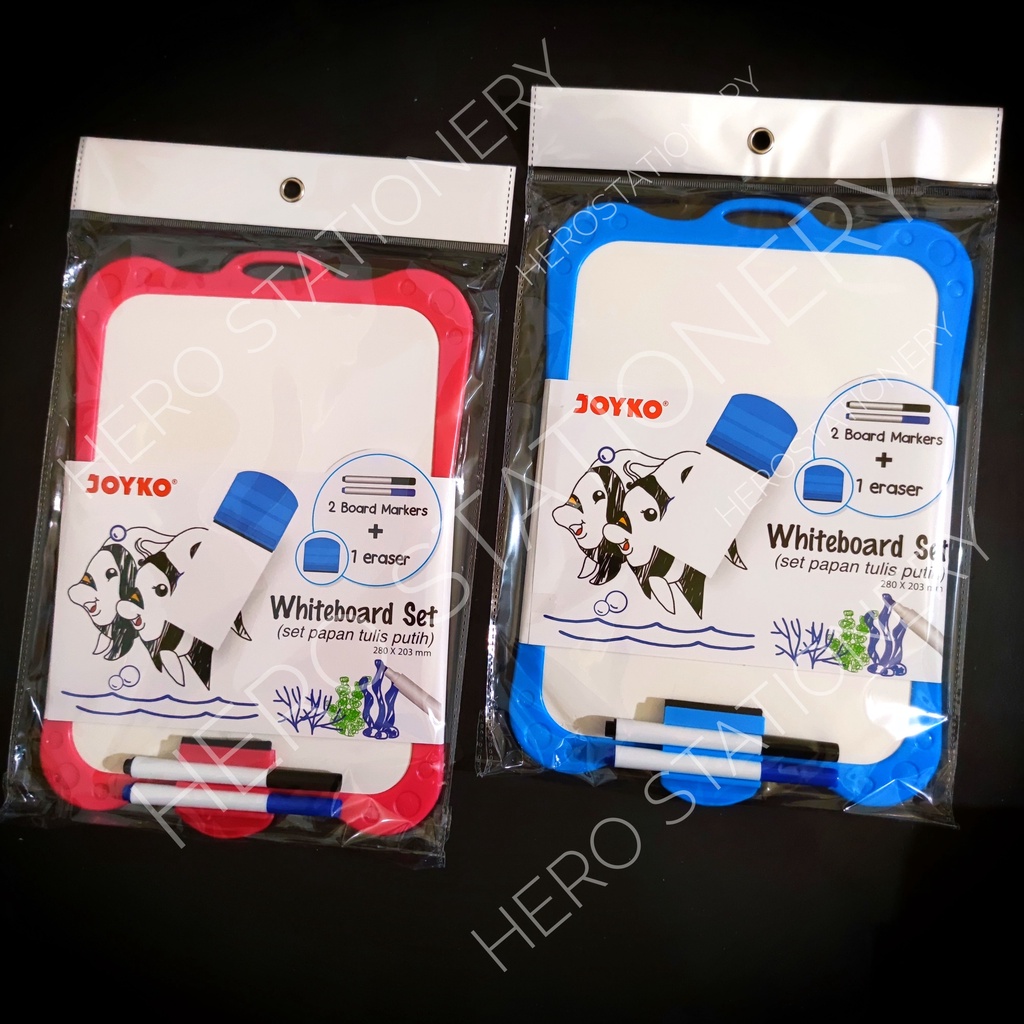 

Joyko whiteboard set papan tulis putih WBS-170CO