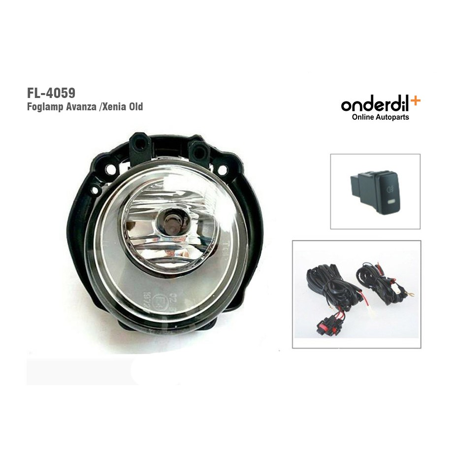 Foglamp Set Mobil Avanza Xenia 2005 - 2011 Sepasang