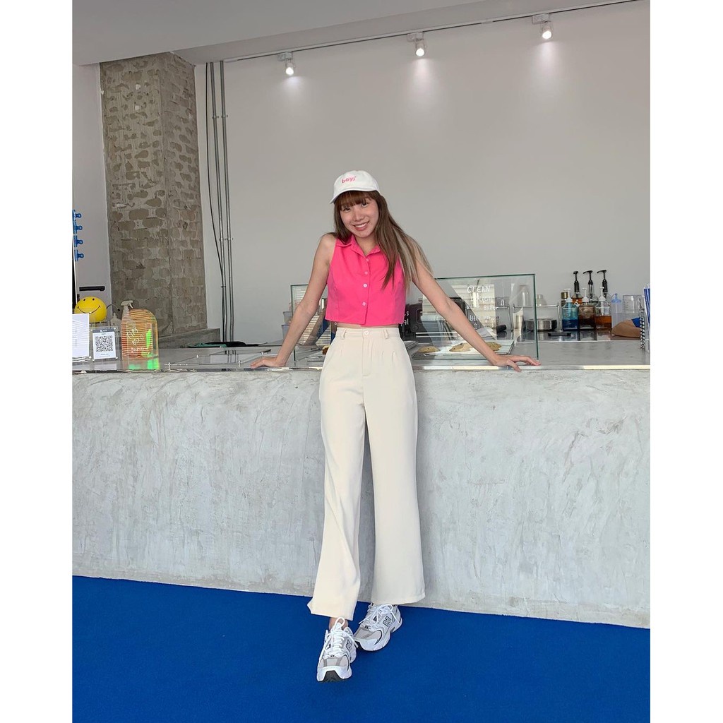 BEFAST - ZEC OOTD Wanita Celana Panjang MIRYA / Penny Pant / Celana Ala Style Korean / Celana Panjang Viral 2021 / Celana Panjang Polos Banyak Warna