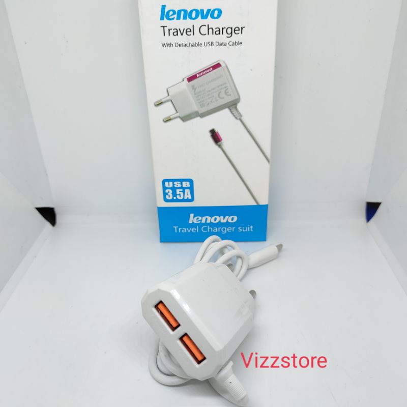 Charger Brand 2 USB 3.5A Micro USB Xiaomi Samsung Oppo Vivo Asus Lenovo