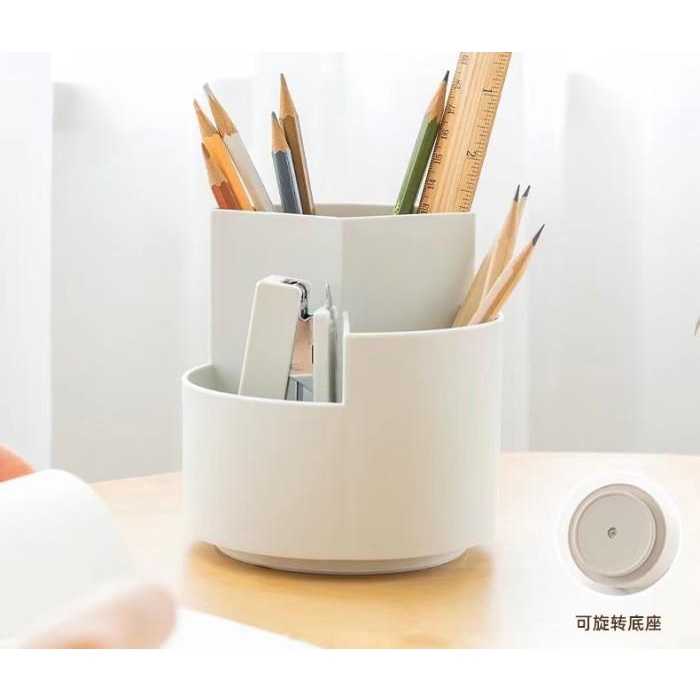 

Delia | Tempat Alat Tulis/Stationery Box Putar 360 Derajat