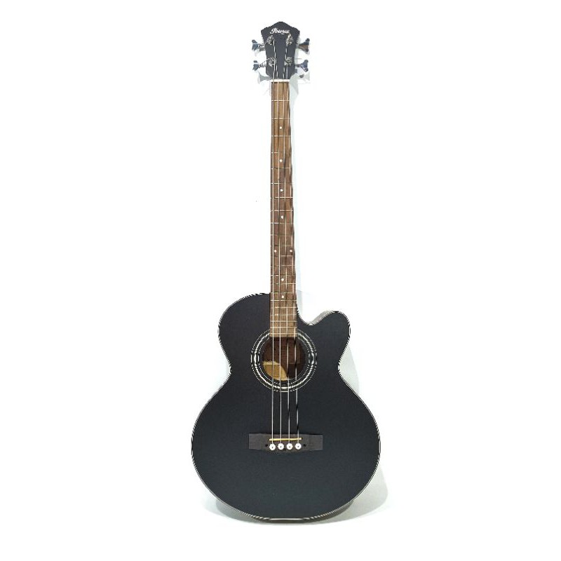 Bass Akustik Elektrik Merk Ibanez Warna Natural Hitam Equalizer Eq-7545 Bonus Kabel Jack Murah