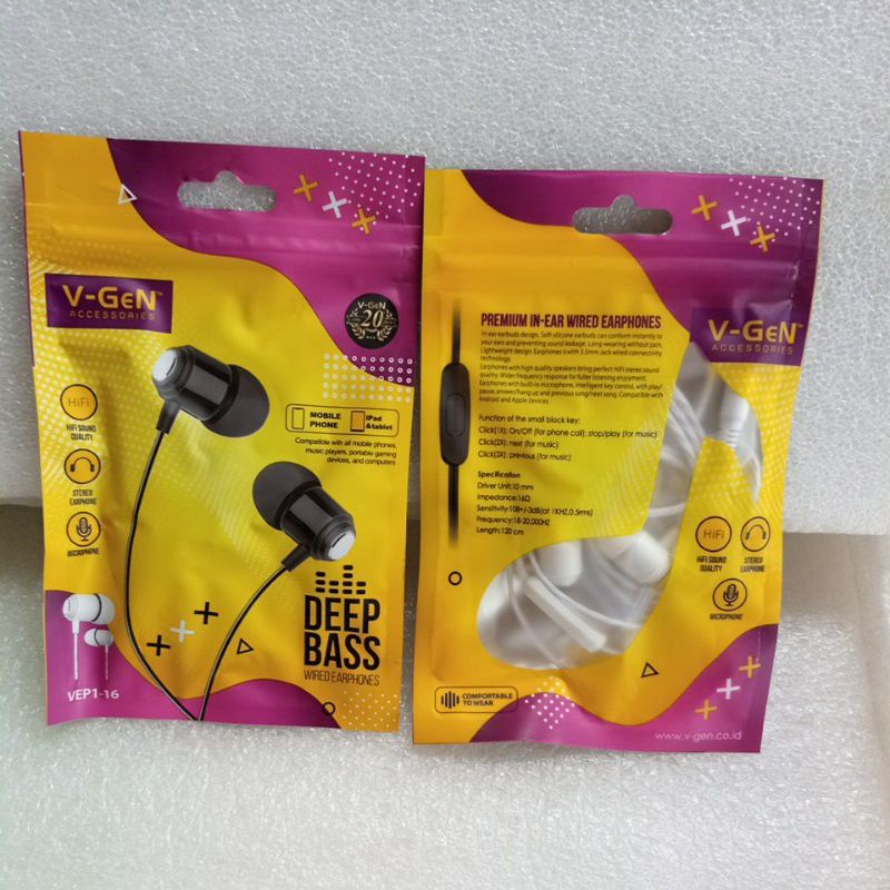 Headset V-Gen Vep1-16