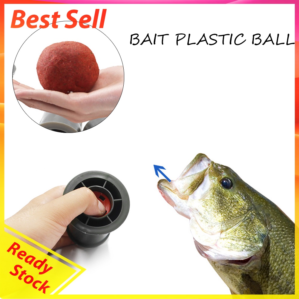 Plastic Carp Fishing Boilies Roller Fishing Lure Bait Round Rolling Maker