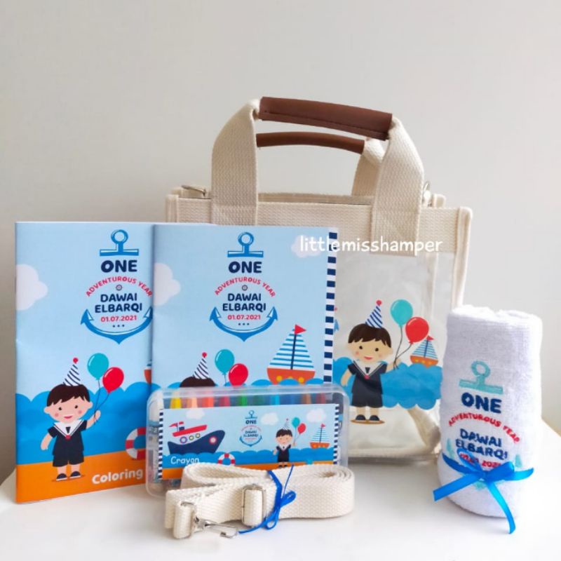 

custom souvenir keilie dan kids activity and coloring goodie bag ulang tahun anak