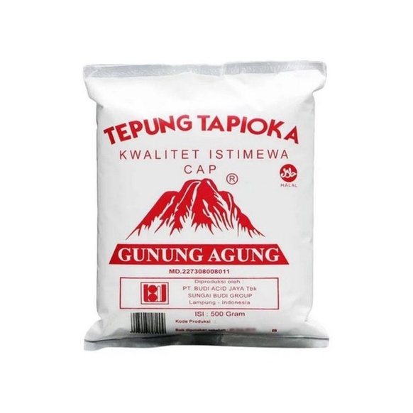 

TEPUNG TAPIOKA CAP GUNUNG AGUNG 500 GRAM