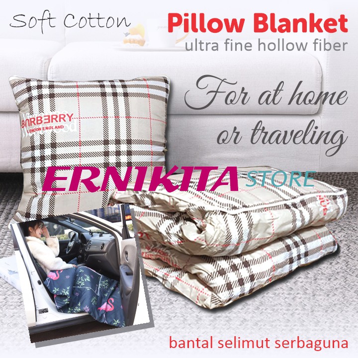 BANTAL SOFA SELIMUT 2 IN 1 - Bisa Dilipat