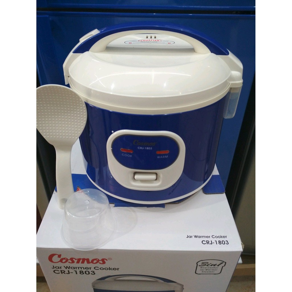 Rice Cooker Magic Com Cosmos Kapasitas 1.2 Liter CRJ-1803 3IN1 MANTAP