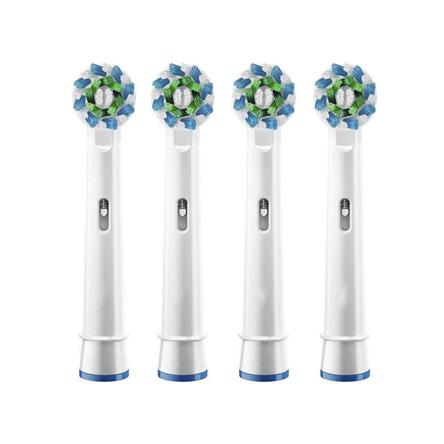 Kepala Pengganti Sikat Gigi 4 PCS for Oral-B D12 D16 D100 - EB50A - White