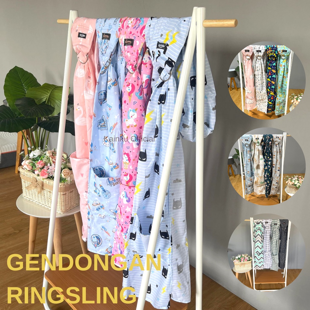 GENDONGAN RINGSLING BAYI BAHAN KAIN KATUN Kualitas No 1 Shopee