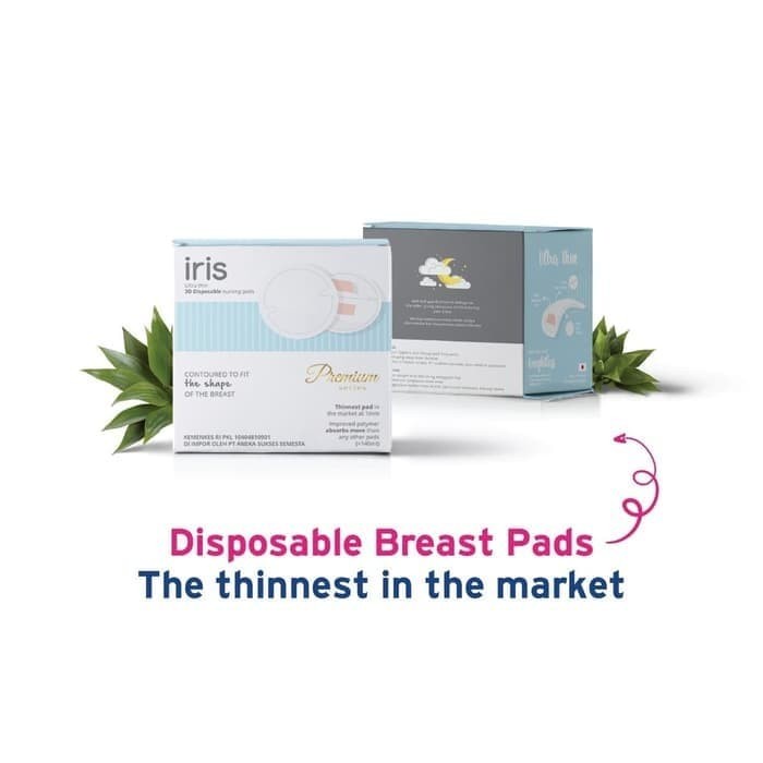 IRIS Breastpad isi 60 Disposable Breast Pad Honeycomb Spectra