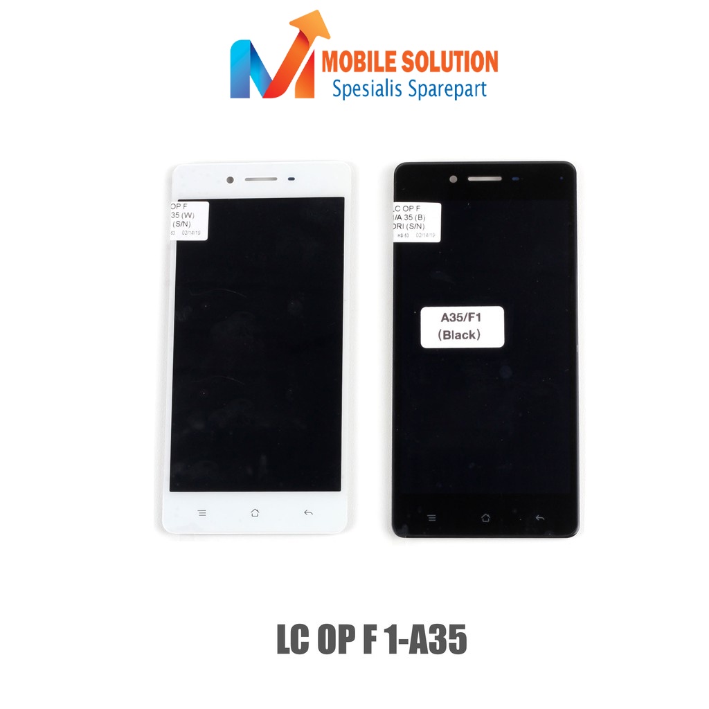 Grosir LCD Oppo F1  Oppo A35 F1F 100 ORIGINAL 100% Fullset Touchscreen - Parts Kompatibel Dengan Produk Oppo Garansi 1 Bulan + Bubbel