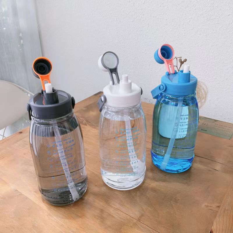 Botol Minum Plastik I Botol Minum Lonjong I 2000ML I FREE 2D & HEENOOR STICKER I FREE BPA I HX-751/9