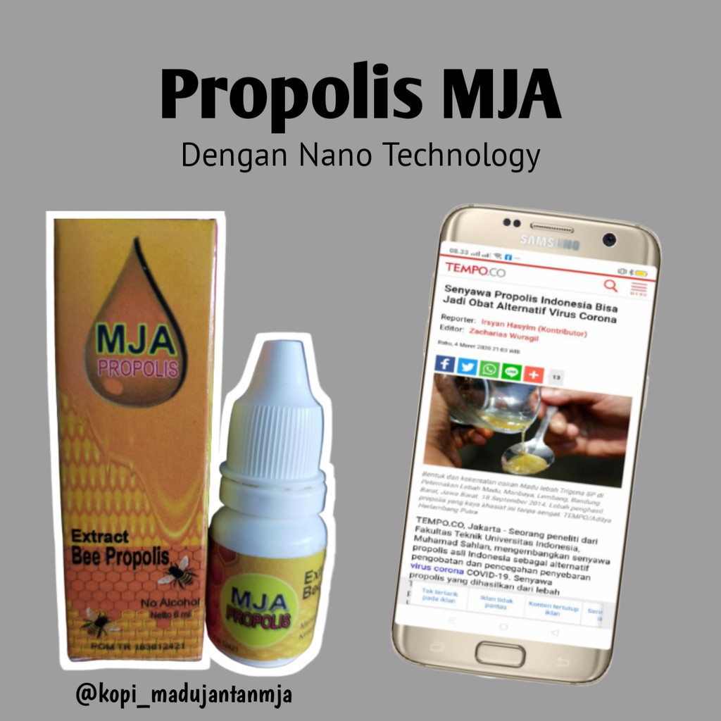 Propolis MJA untuk Meningkatkan Stamina