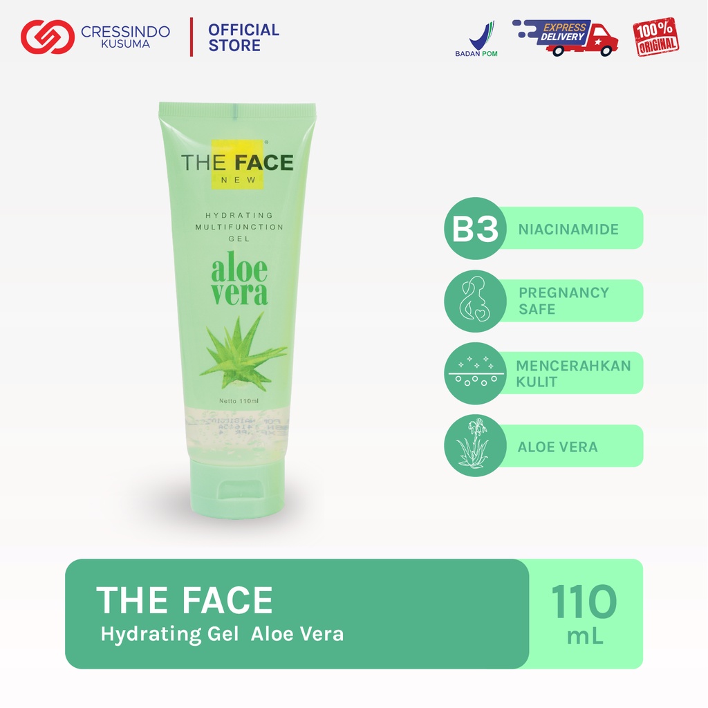 THE FACE Aloe Vera Hydrating Multifunction Gel 110ml