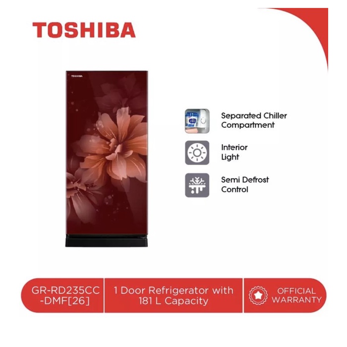TOSHIBA Single Door GR-RD235CC-DMF[26]
