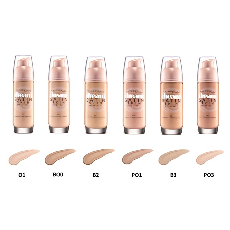 Maybelline Dream Satin Skin Foundation Shopee Indonesia