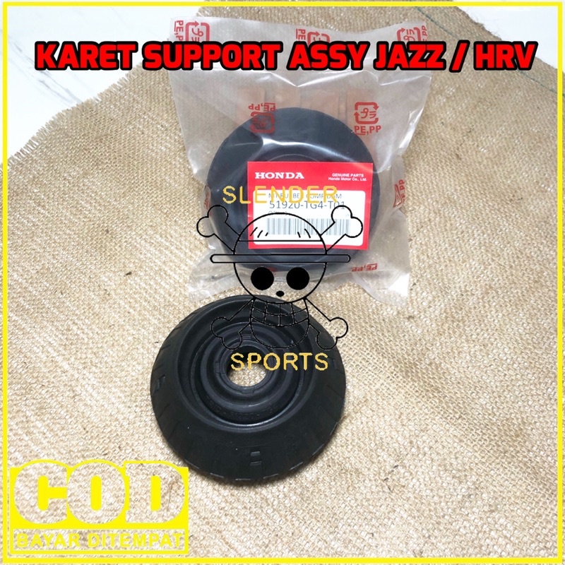 SUPPORT ASSY ABSORBER JAZZ - KARET SUPORT SHOCK BREAKER DEPAN JAZZ CITY BRIO MOBILIO FREED BRV HRV