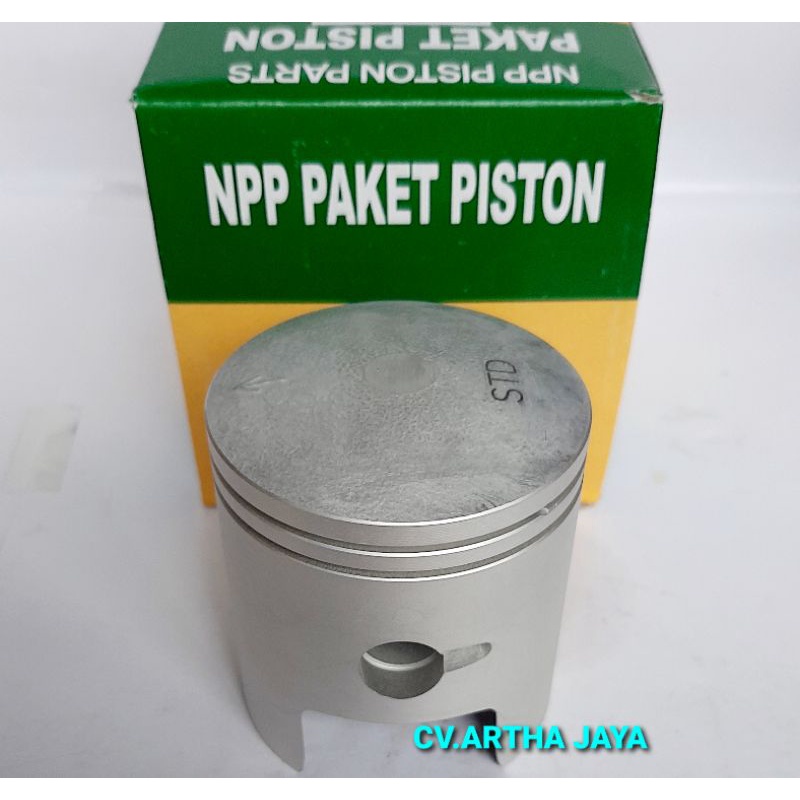 PISTON KIT NPP SUZUKI RC110 / RC 110 / CRYSTAL / TORNADO GS 110 ( STD / 050 / 100 / 150 / 200 ) ( 54 / 54,5 / 55 / 55,5 / 56 ) (100-31C10-NPP)-2