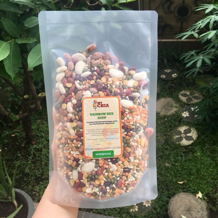 

Rainbow Mix Soup MY CHIA 1Kg grosir