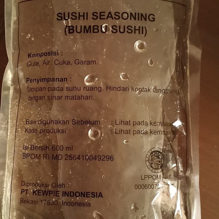 

Unik sushi seasoning/ cuka sushi halal Diskon