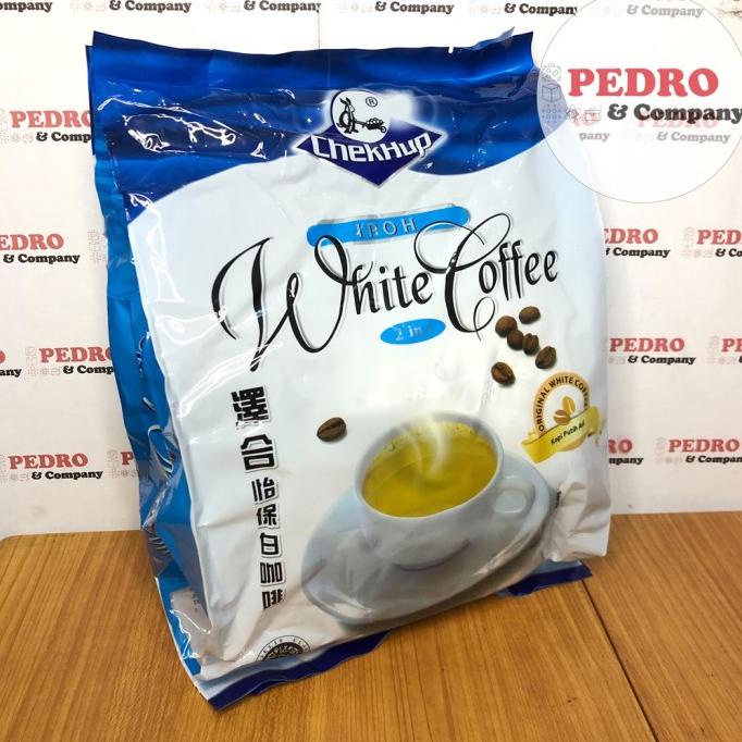 

[[BISA COD]] Chekhup coffee & creamer 2in1 ipoh white coffee 12 sachets (360gr) BERGARANSI Kode 255