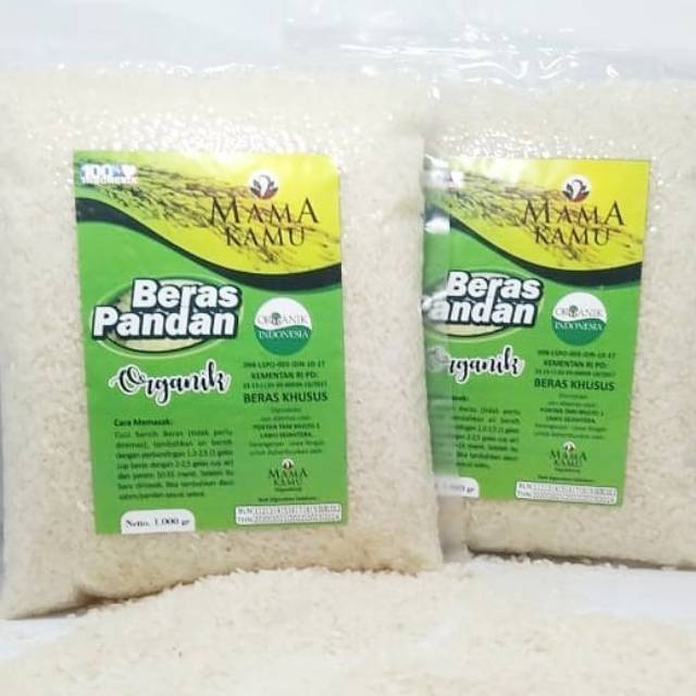 

Beras Putih Pandanwangi Organik