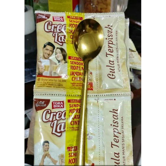 KOPI TORABIKA CREAME LATTE GRATIS SENDOK KOREAN IKATAN CINTA