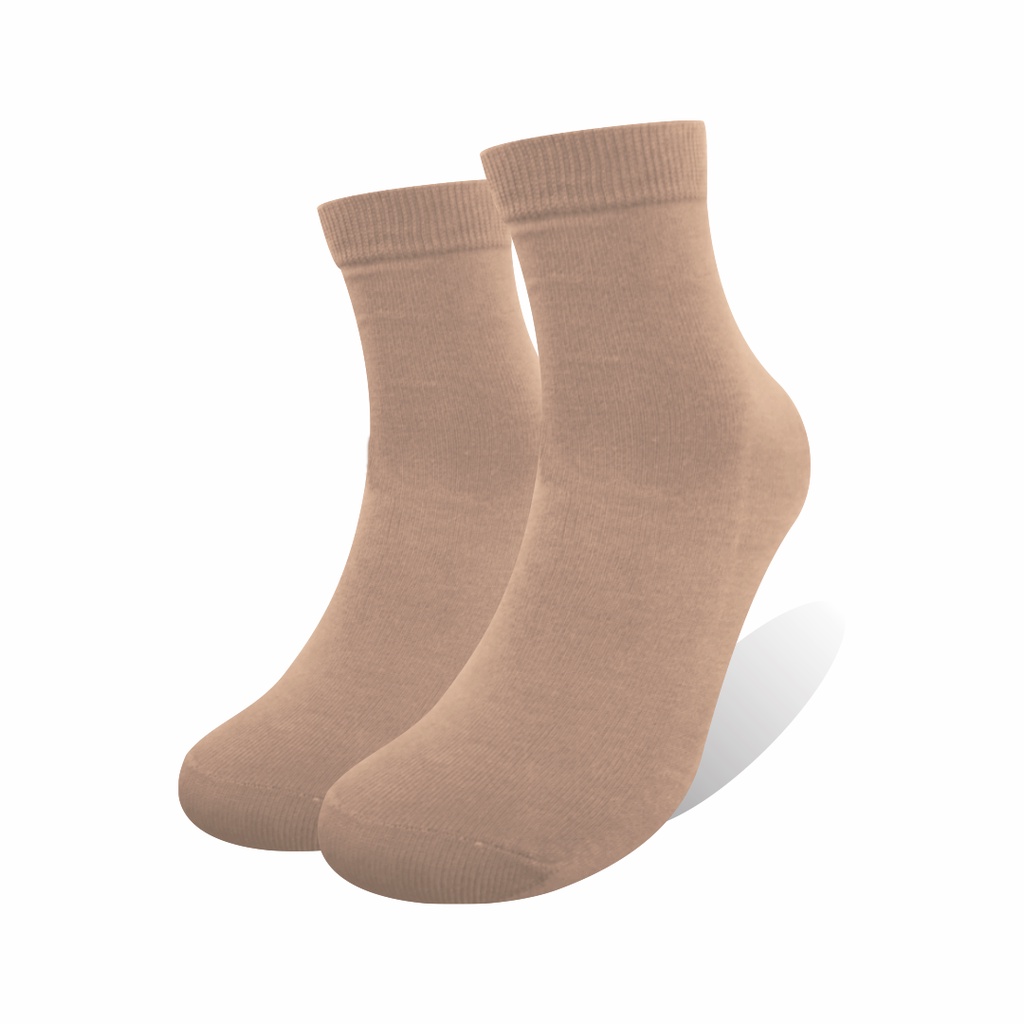 Kaos Kaki Kantor  (Bahan Katun)  / Unisex / Formal / Kantor-FORMAL CREAM