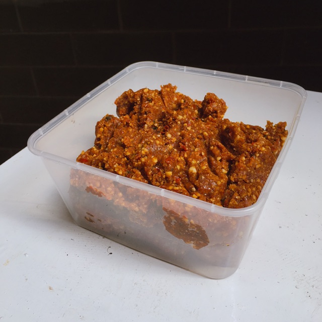 

Sambel Pecel Khas Madiun Bang Jarwo 100gr