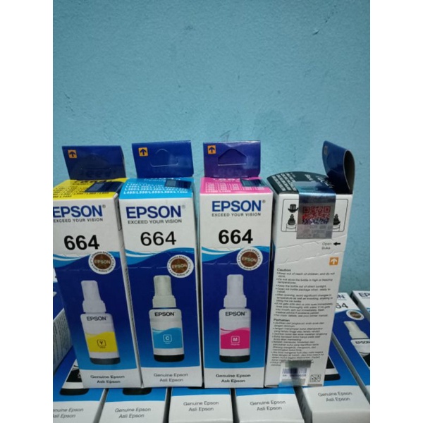 Tinta Epson 664 NEW CMYK