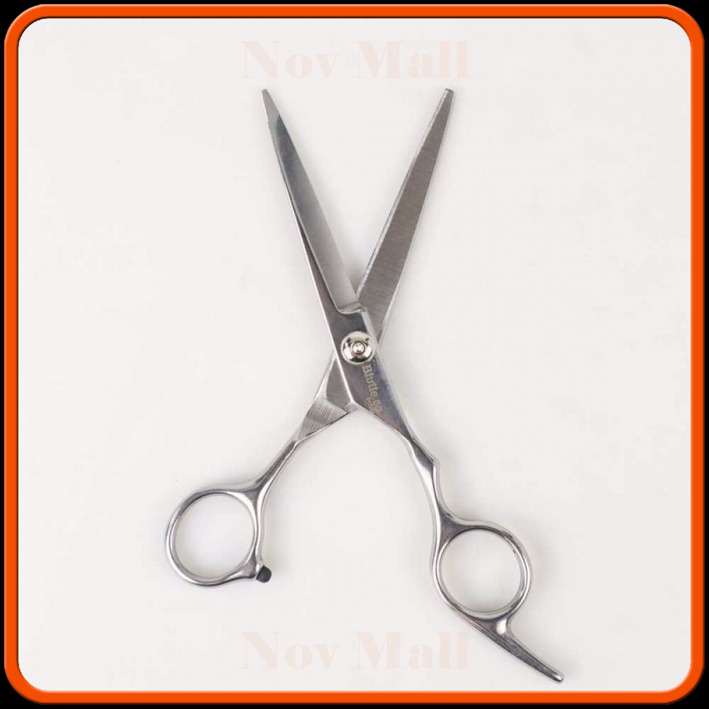 Gunting Rambut Full Stainless Steel Model Flat Cut - KH370