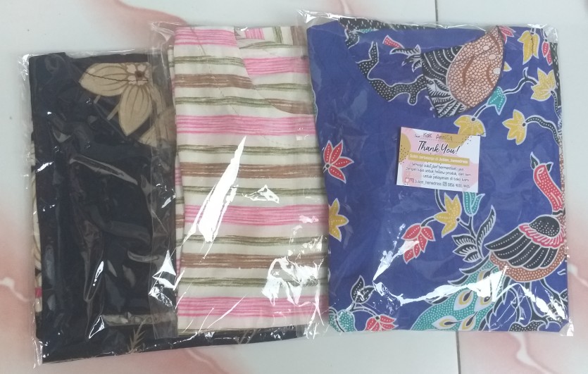❤ Cod ❤ Setelan Setcel Set Anak Perempuan Cewek Adem Harian Santai Batik Pekalongan Murah 5 Tahun