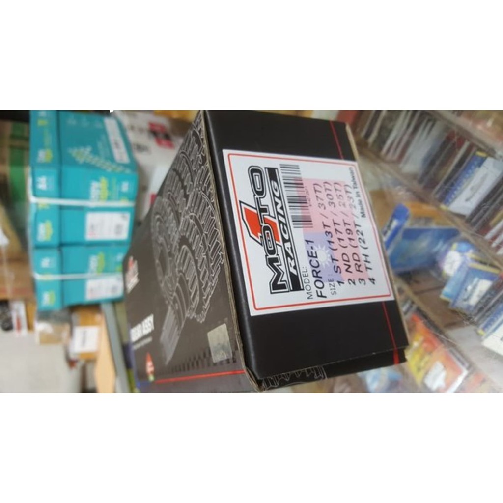 Original Moto1 Gir Gear Rasio 13 37 Ratio Gigi Racing F1zr F1z Fiz Fizr FisR Fis R Yamaha F1 Force