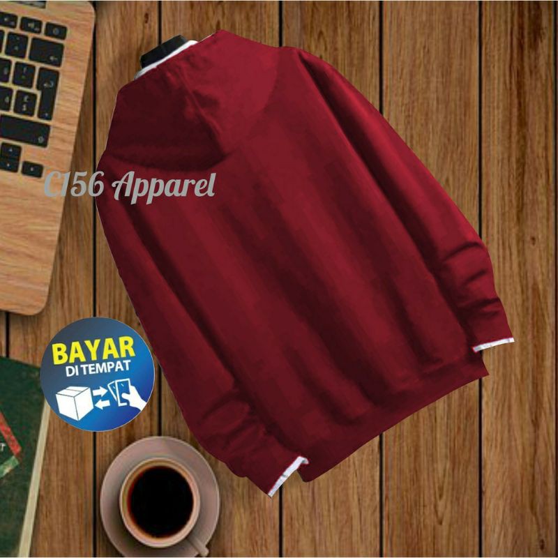 SWEATER HOODIE DISTRO Pria Wanita Jumper Premium Bahan Fleece Tebal