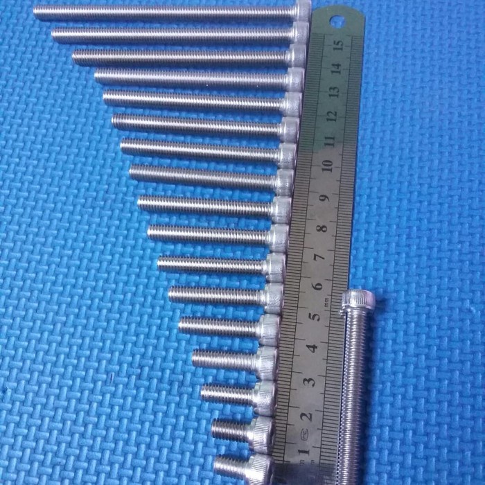 baut 10/6x50 stainless