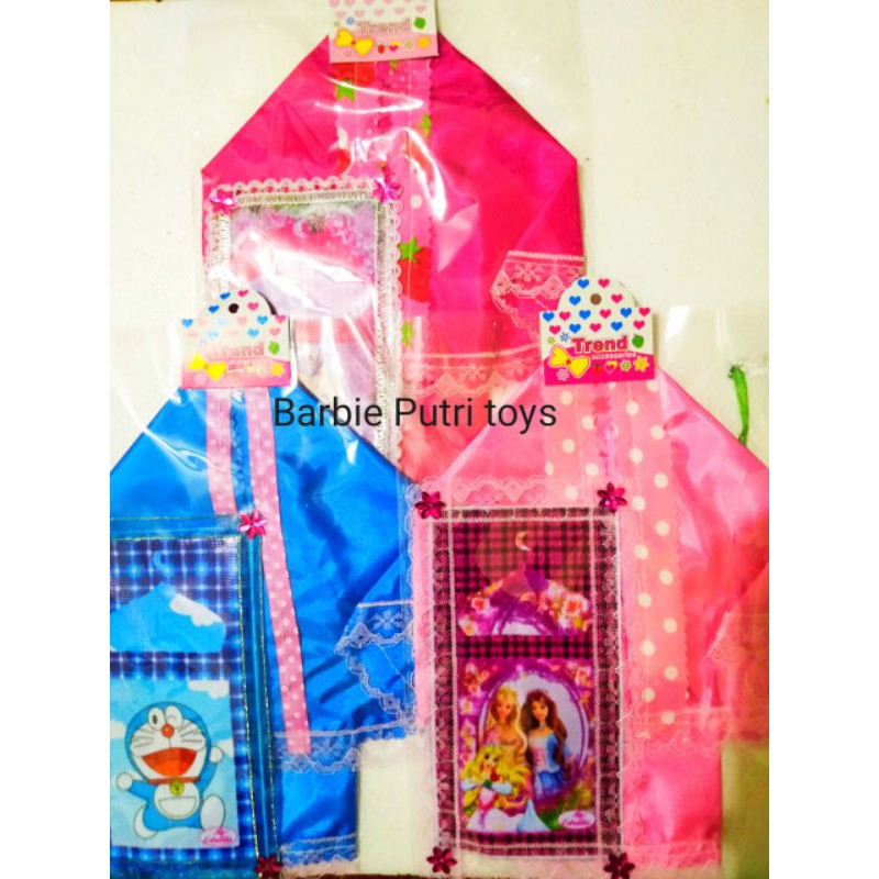 sajadah+mukenah Boneka murah