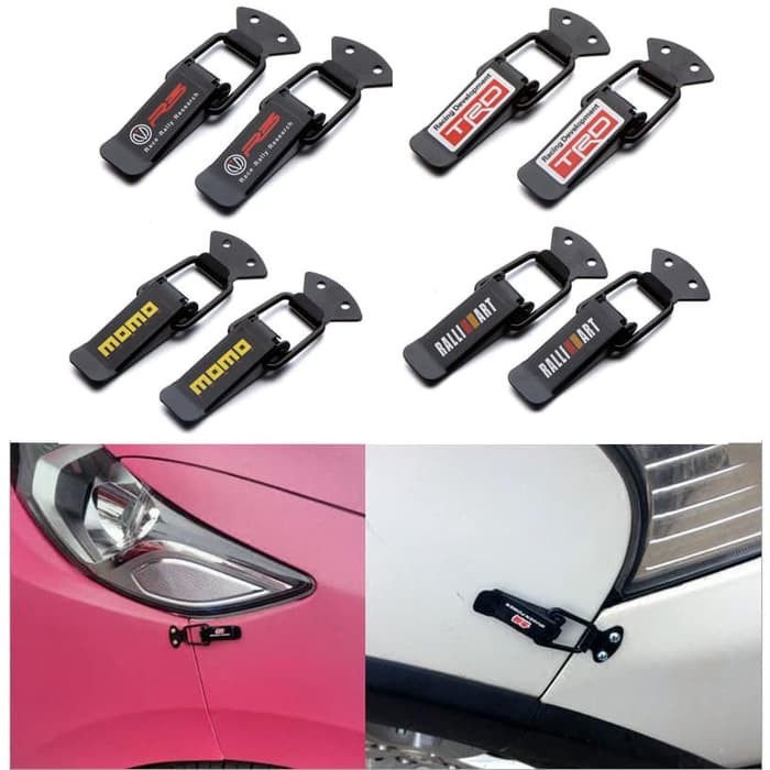 Clip Bumper Racing Variasi Small Klip Bemper pengait klem Body Mobil