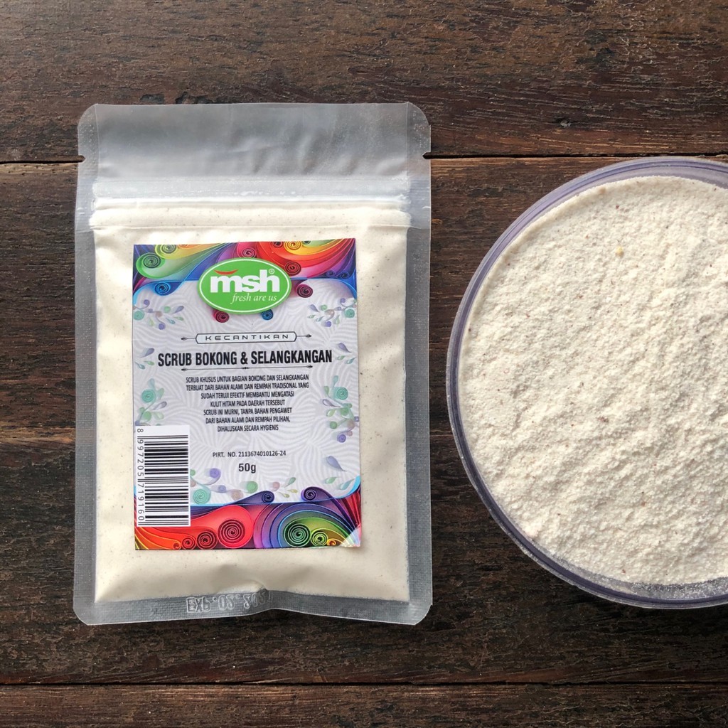 

Premium MSH Scrub Bokong dan Selangkangan 50 g