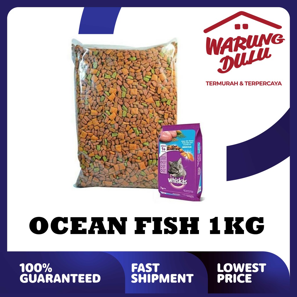 WHISKAS OCEAN FISH 1KG