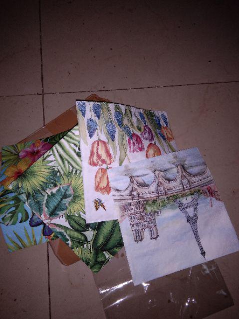 Napkin Decoupage - Tisu Eropa - Sc 325