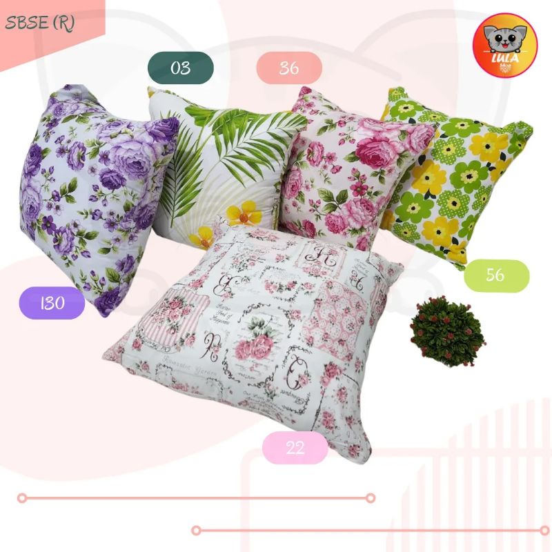 sarung bantal sofa ukuran 40x40