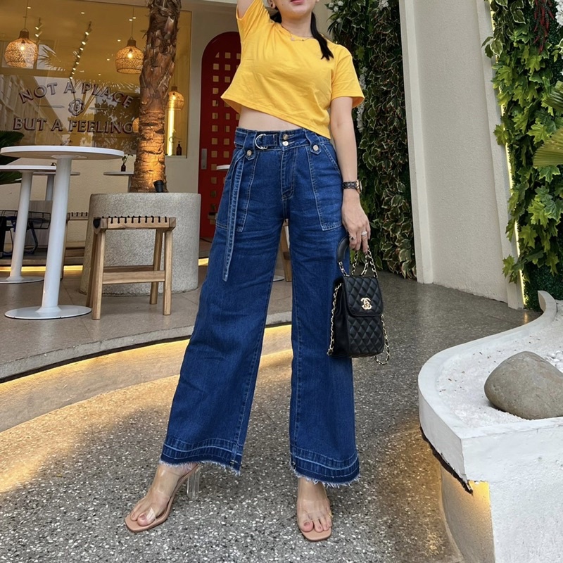 DEBORA QULOT BELT JEANS