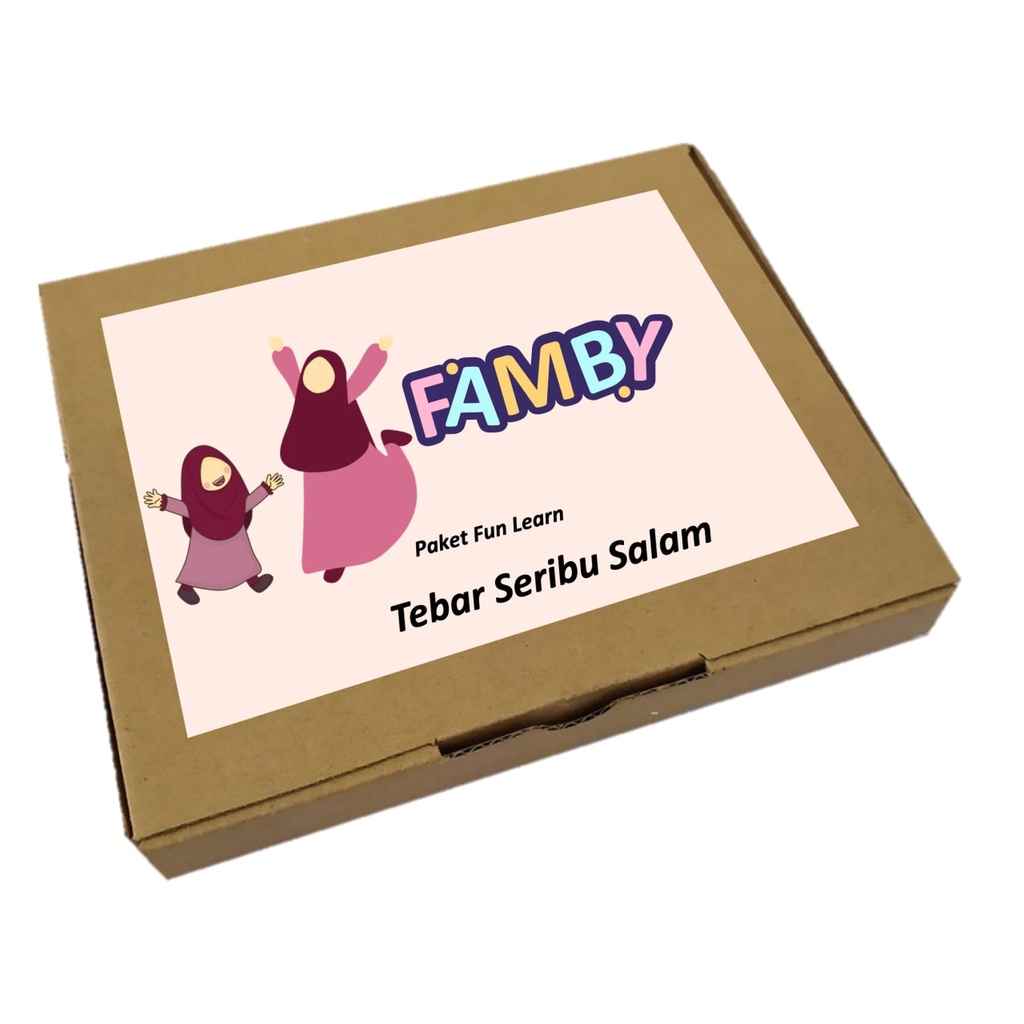 

Paket Fun Learn / kain perca/ kasa berwarna, spidol, sticker hewan, sticker karakter, atau boneka