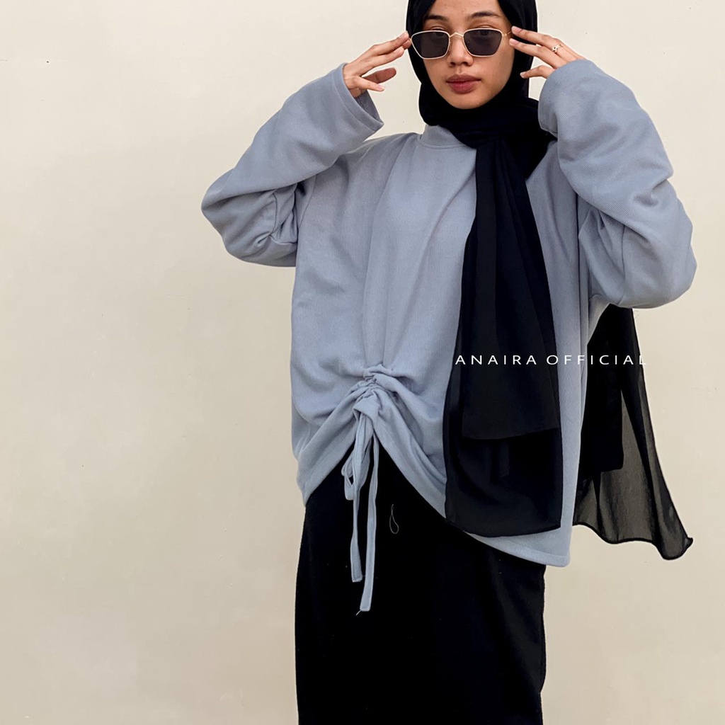 NAYLA BLOUSE SERUT WANITA ANAIRAOFFICIAL