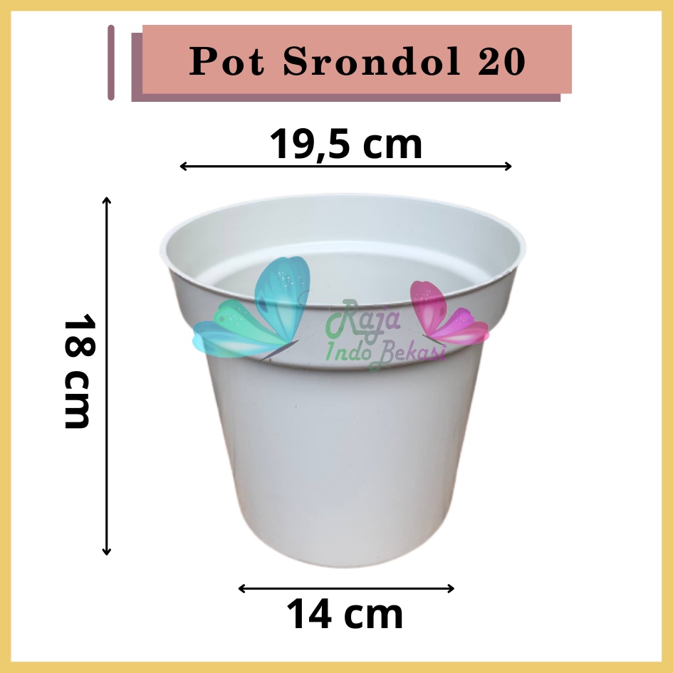 Pot Tinggi Srondol 20 Putih Hitam Merah BataTerracota Terracotta Merah Coklat - Pot Tinggi Usa Eiffel 18 20 25 Lusinan Pot Tinggi Tirus 15 18 20 30 35 40 50 Cm Pot Bunga Plastik Lusinan Pot Tanaman Pot Bibit Besar Mini Kecil Pot Srondol