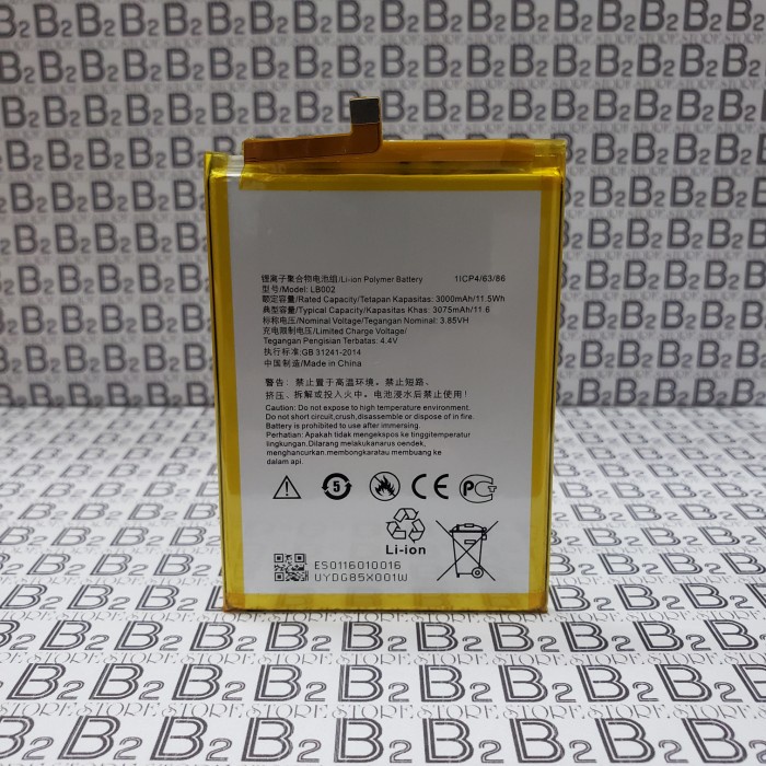 ORIGINAL 100% BATRE BATERAI BATTERY LENOVO S5 | FOR LENOVO K520 LB002