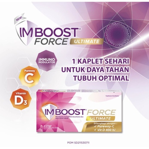 Imboost Force Ultimate 3 x 10 Tablet - Meningkatkan daya tahan tubuh