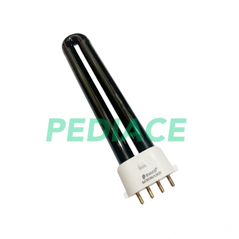 Lampu PL 220V 50Hz -2G7 9 Watt BLB UV Sensor Uang EVACO