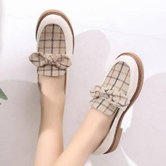 (PALING DICARI) Sepatu loafers wanita / Docmart MELAN / Sepatu Wanita / Sepatu Flat Wanita /  Bisa C